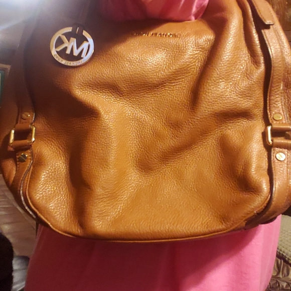 MK Brown Leather Bag - Picture 11 of 11